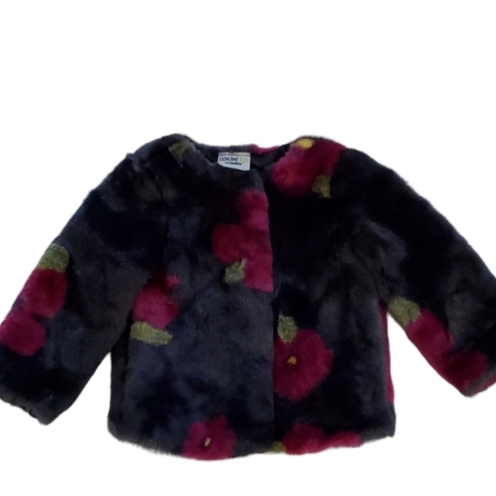 Girls Faux Fur Coat